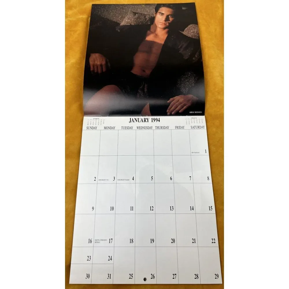 CHIPPENDALES CALENDAR 1994‎ COLLECTORS ITEM